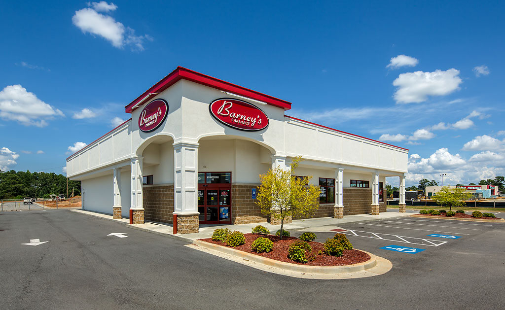 Barney's Pharmacy Allen+Batchelor Construction